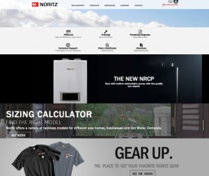 Noritz Professional Page